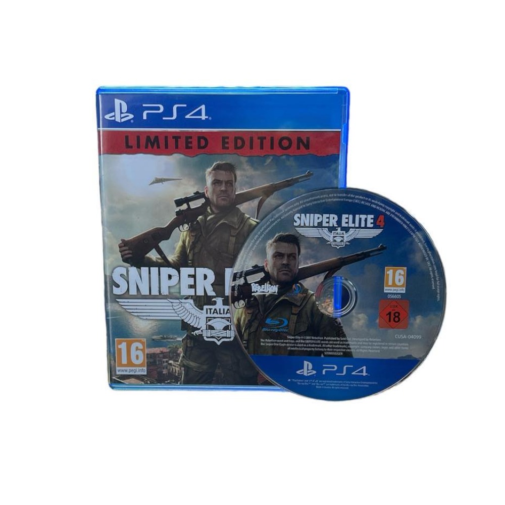 Pre-owned Limited Edition Sniper Elite 4 - PS4 Game *sale* - Own4Less